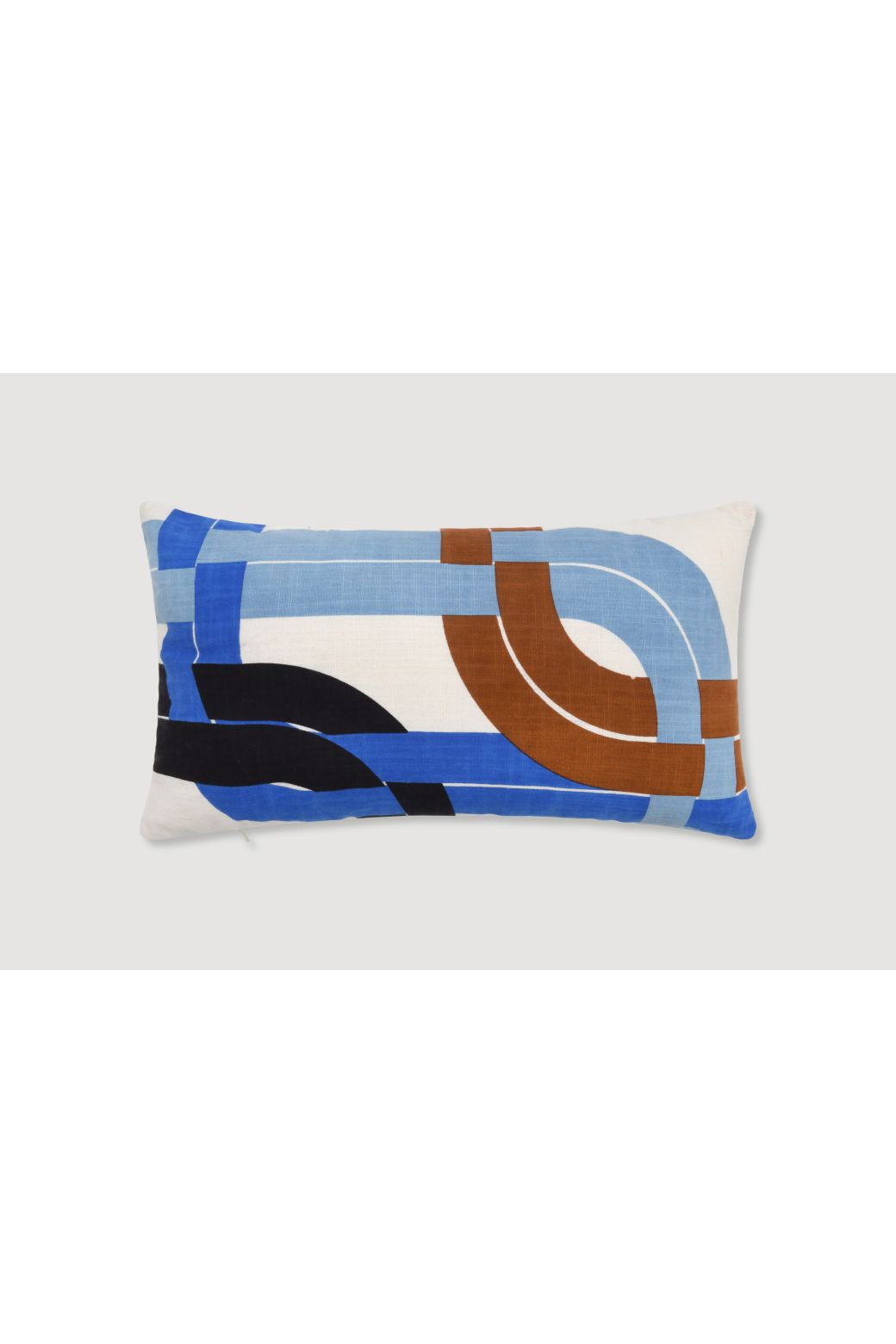 housse de coussinLiane Bleu 30/50 Cm