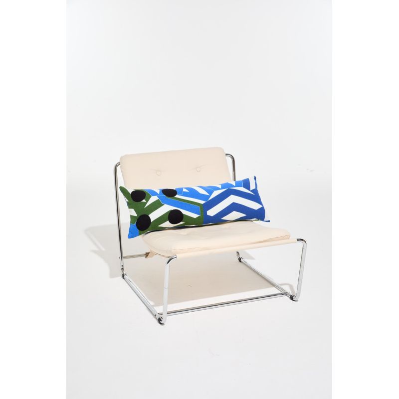 housse de coussinBloom Bleu 30/80 Cm