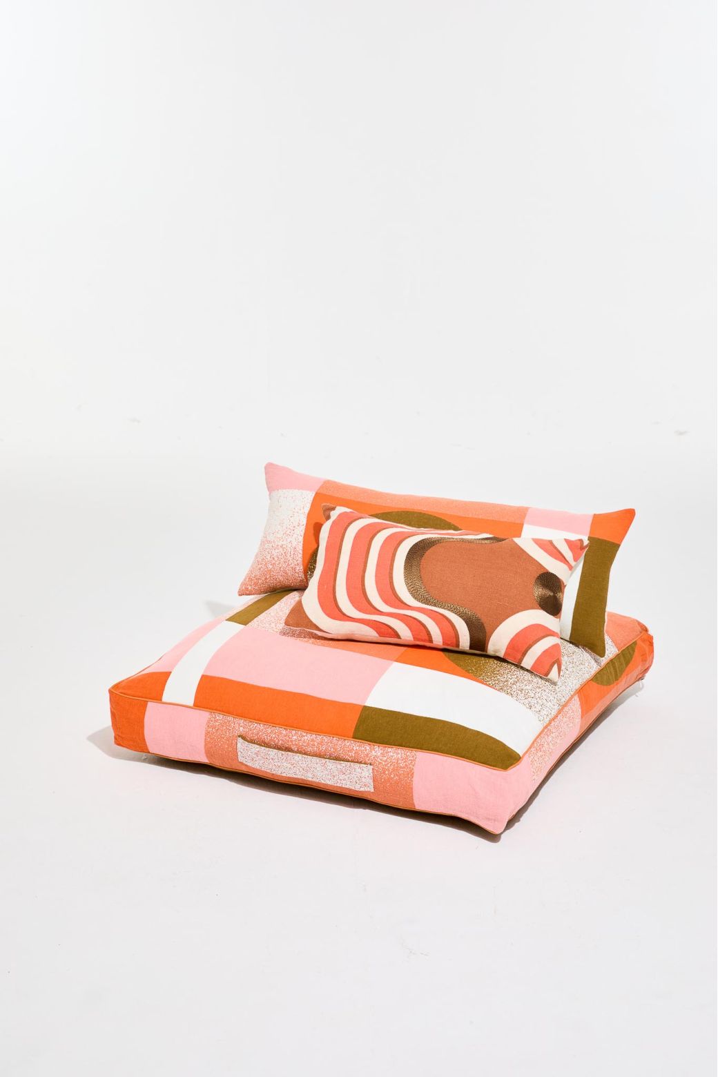 housse de coussinSunrise Blush 80/80/12 Cm