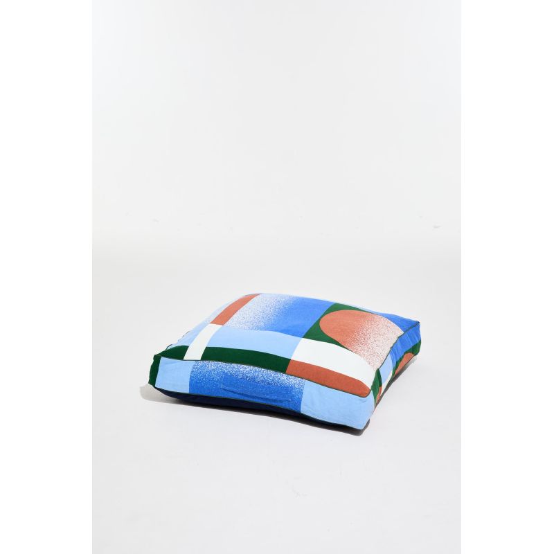 housse de coussinSunrise Bleu 80/80/12 Cm