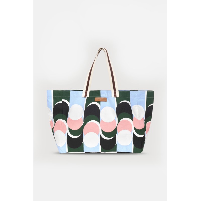 Sac de plage à motif coloré/Mapoésie