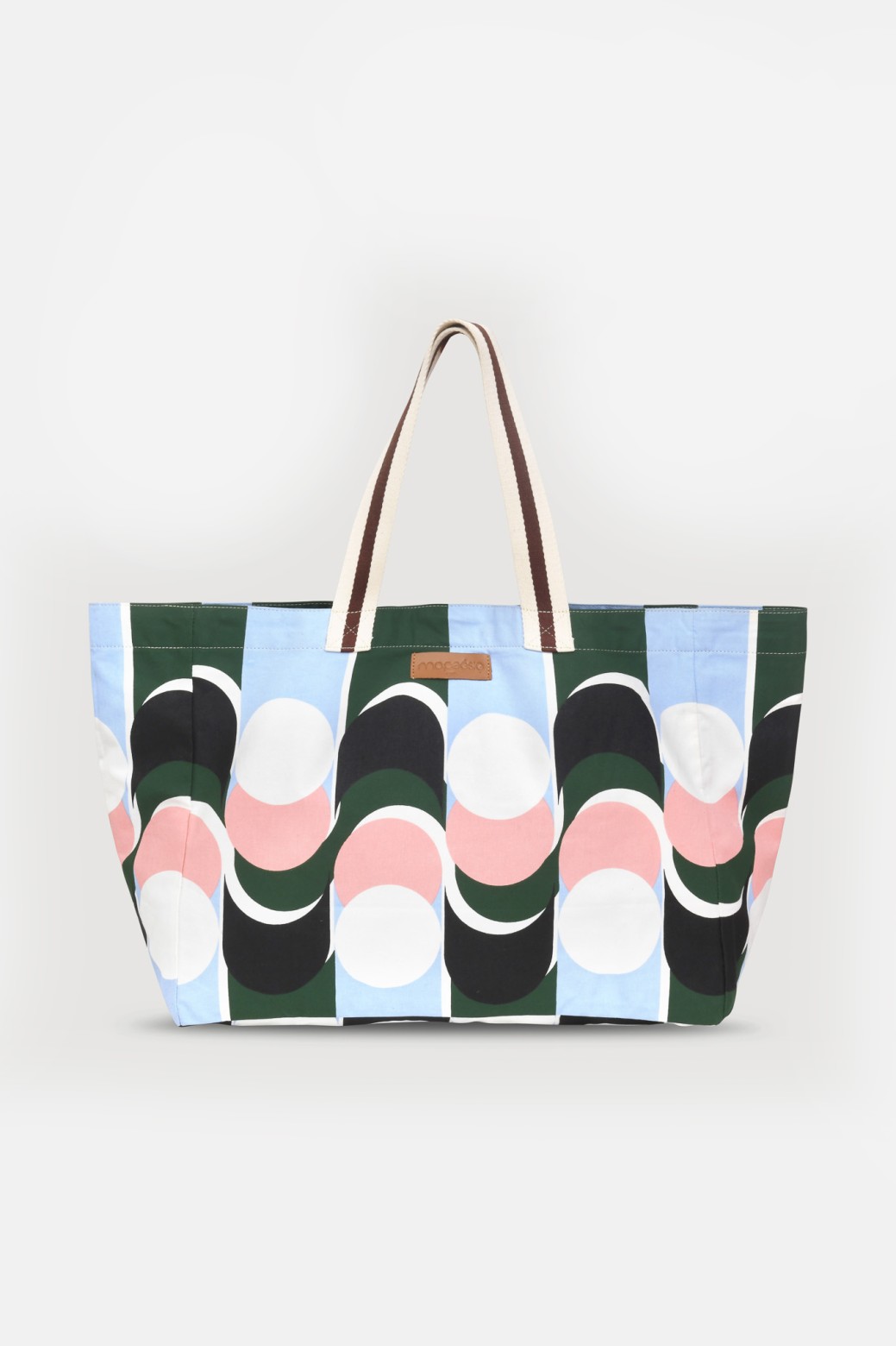 Sac de plage à motif coloré/Mapoésie