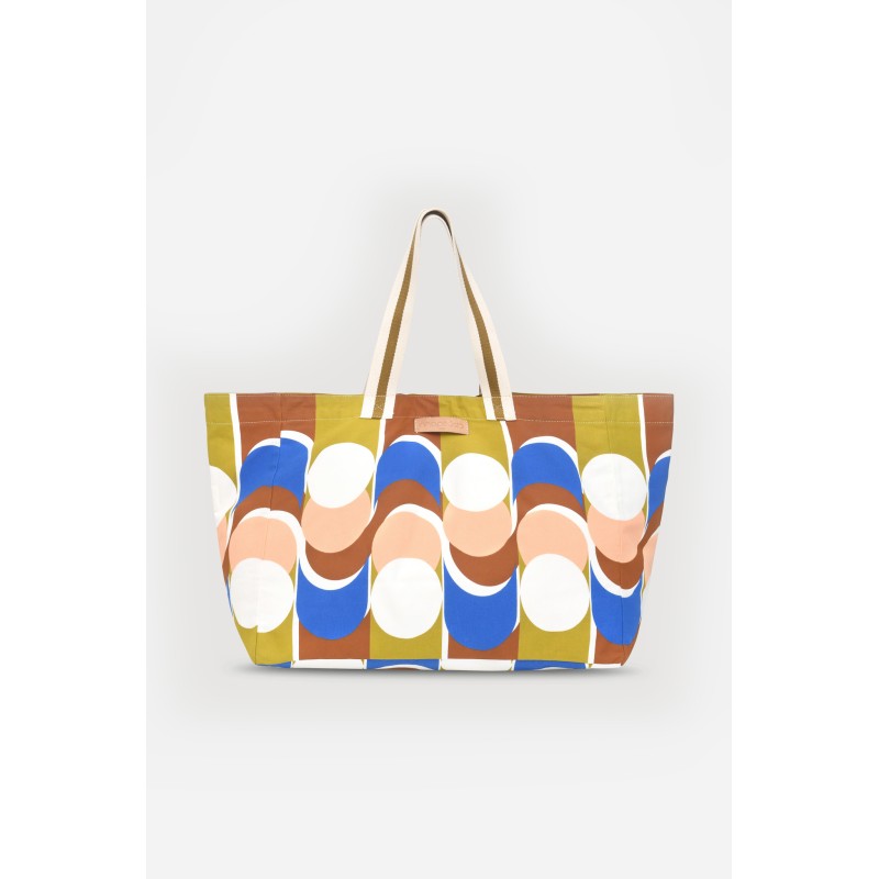 Sac de plage à motif coloré/Mapoésie