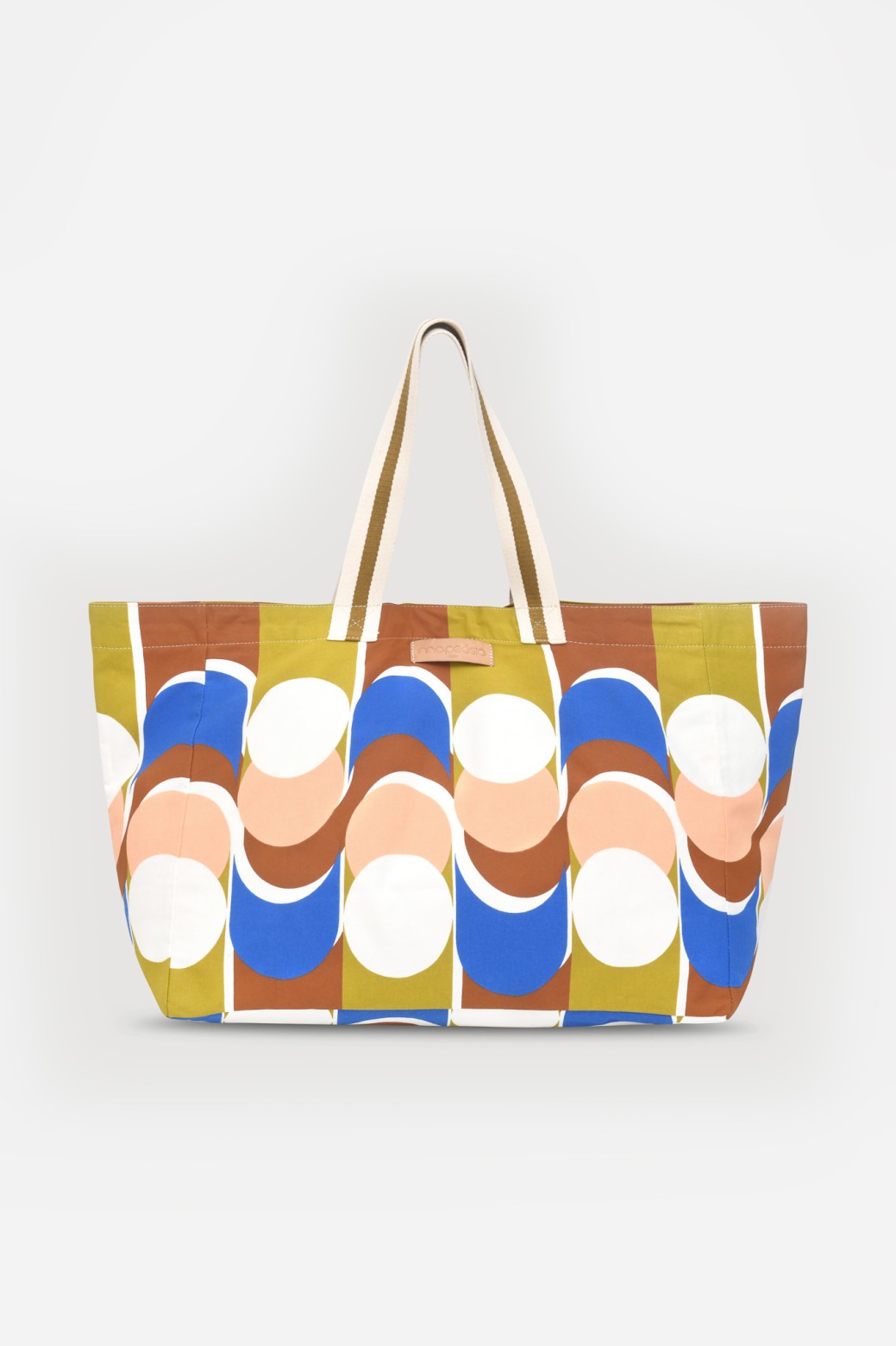 Sac de plage à motif coloré/Mapoésie