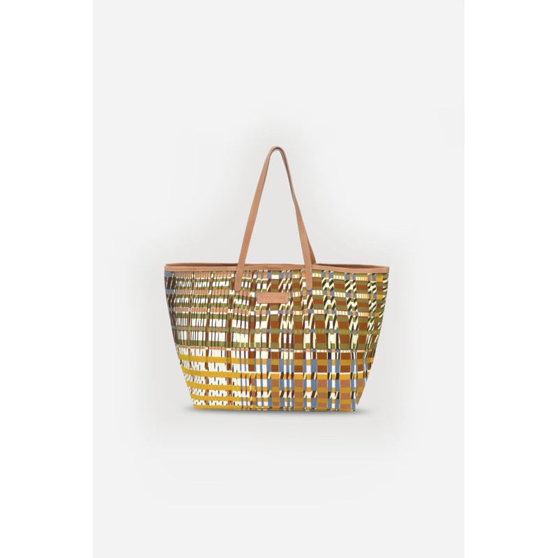 Sac de ville-grand format-jaune/Mapoésie