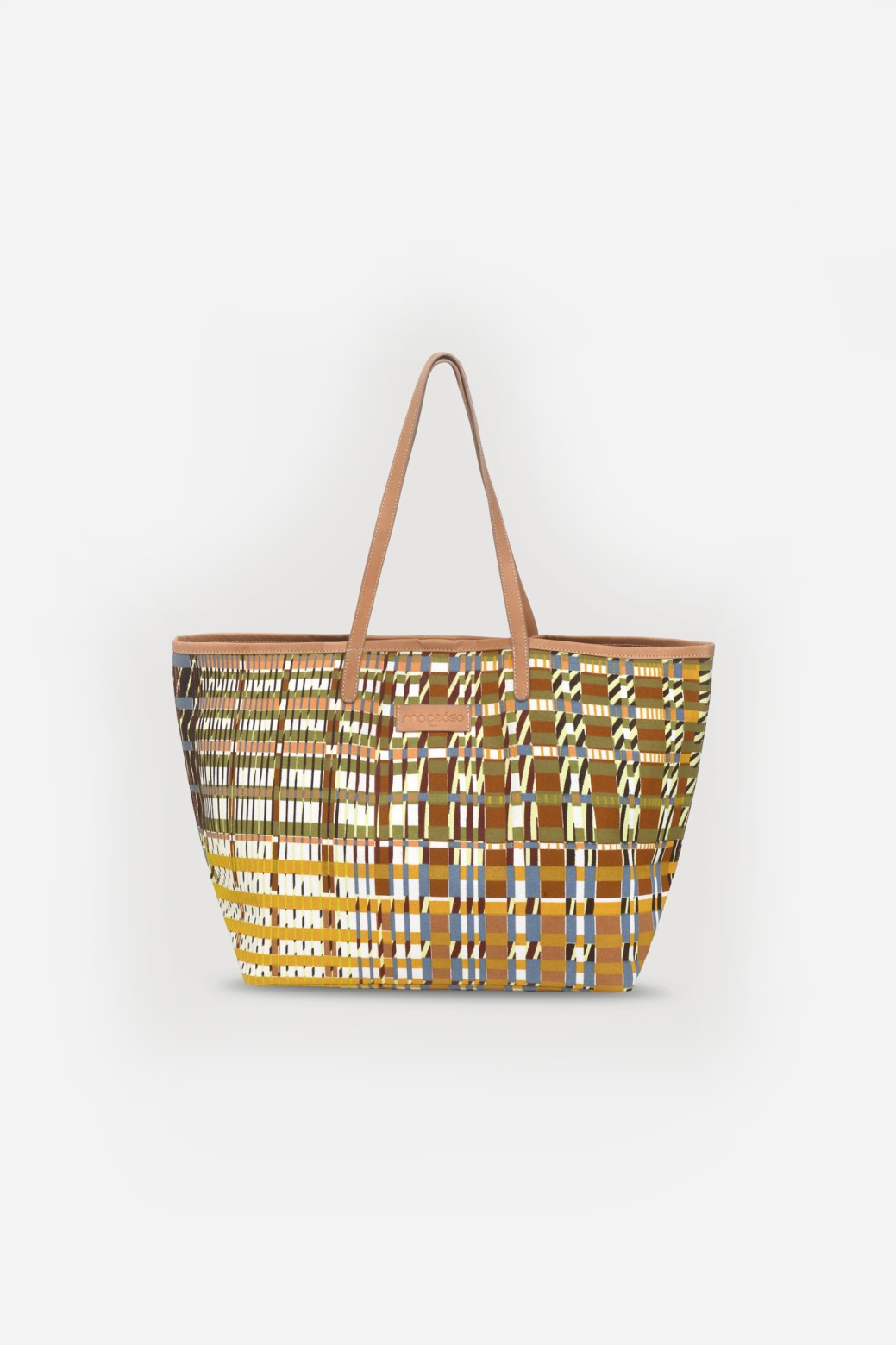 Sac de ville-grand format-jaune/Mapoésie