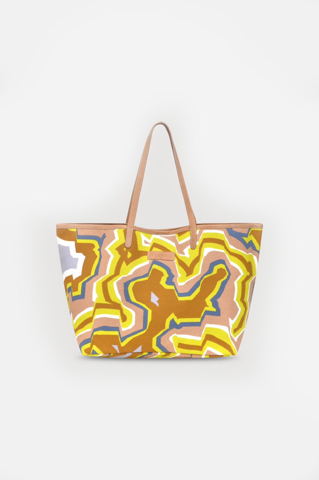 Sac de ville-grand format-jaune/Mapoésie