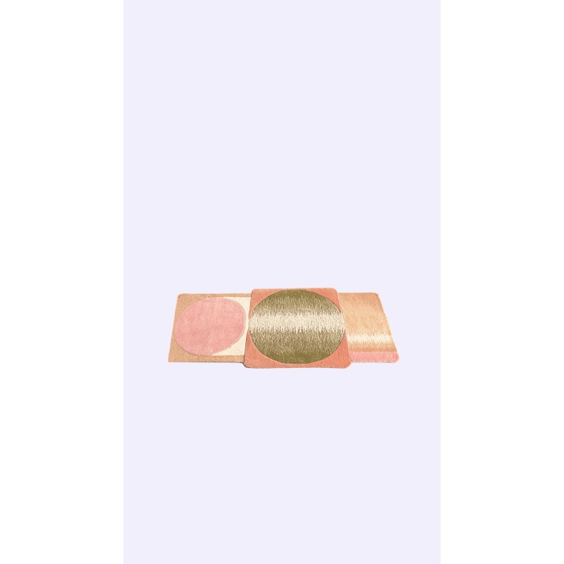 Tapis Atlas Rose en Laine 180x80 | Mapoésie Paris