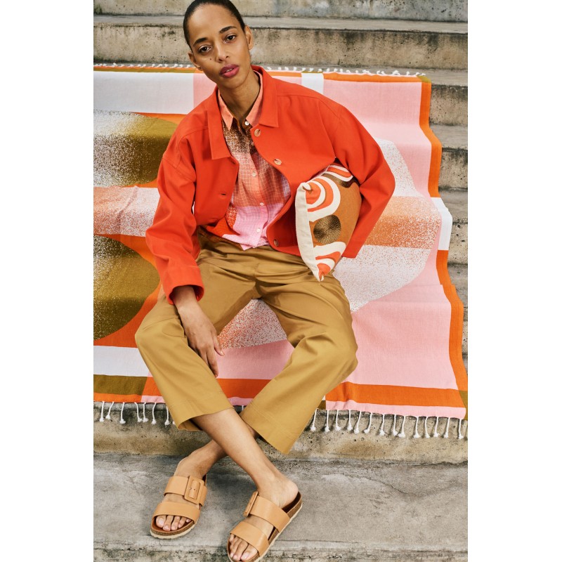 Pantalon coupe droite - caramel / Mapoésie