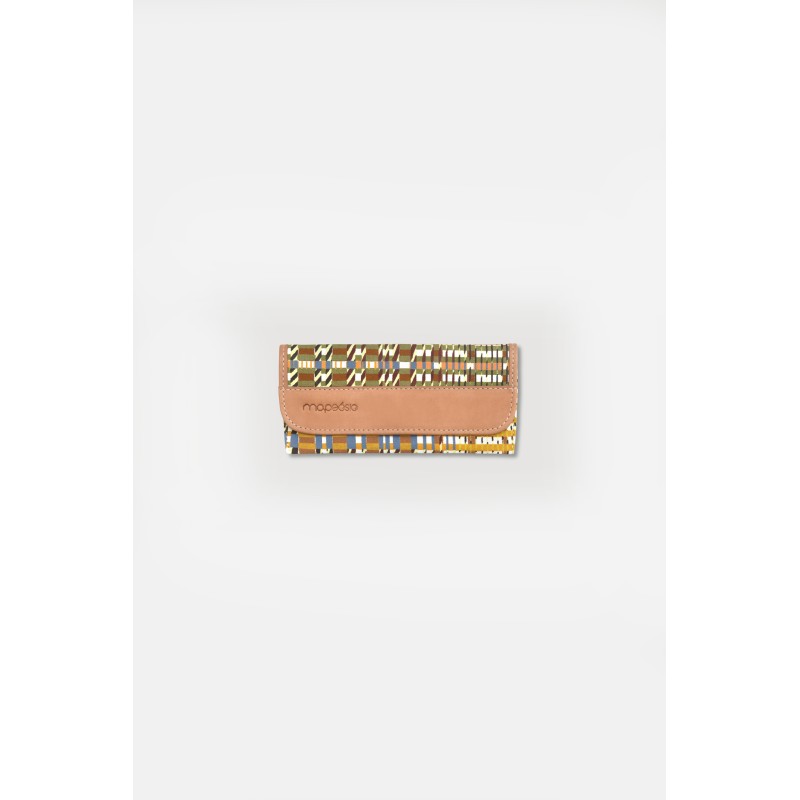 Etui a lunette à motif-jaune/Mapoésie