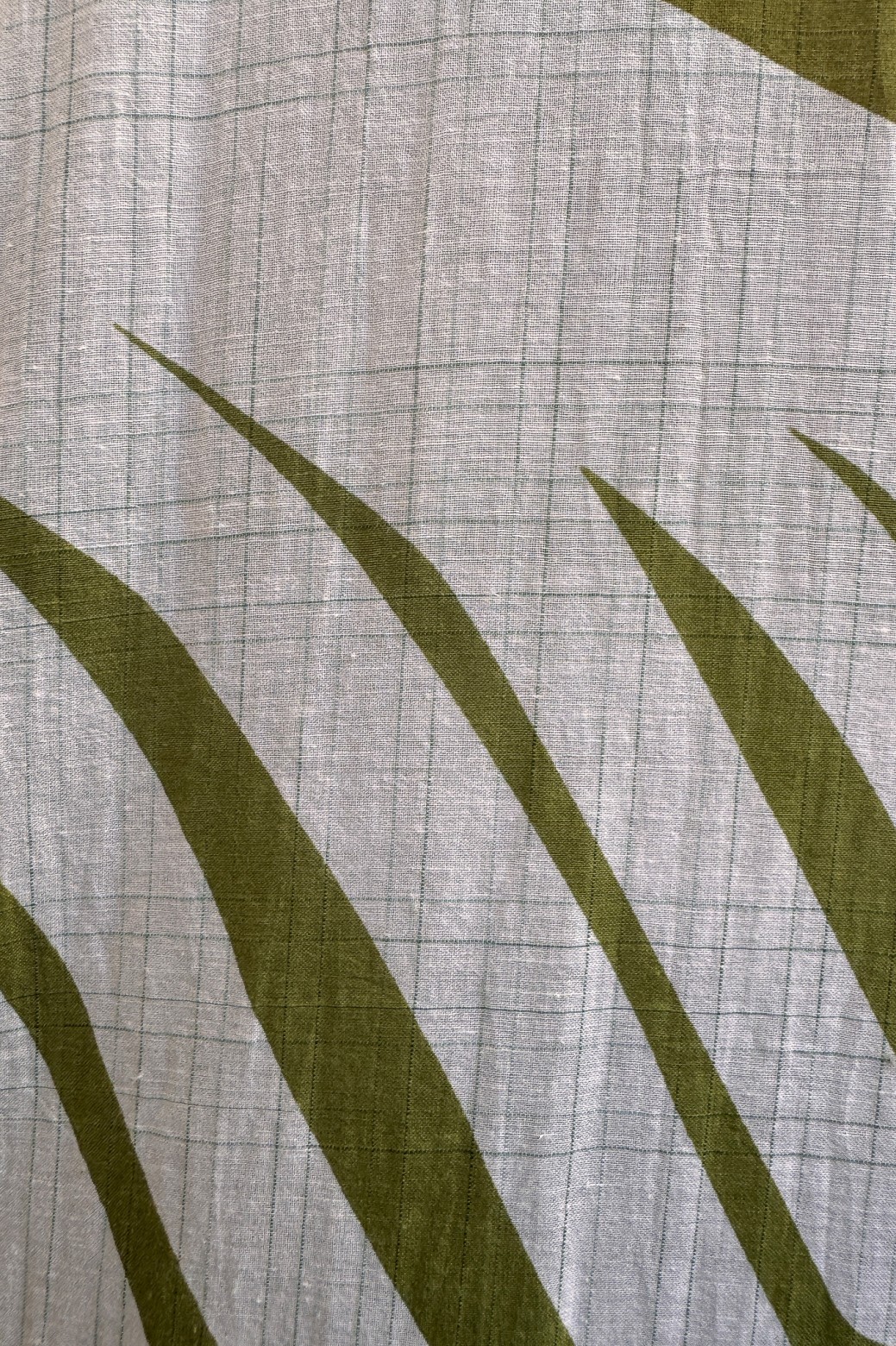 Robe manches courtes en coton - kaki /Mapoésie