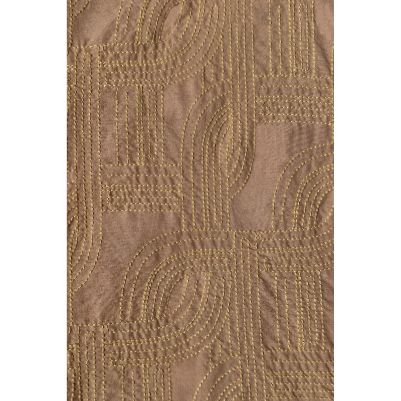 Chemise en coton brodé-peche / Mapoésie