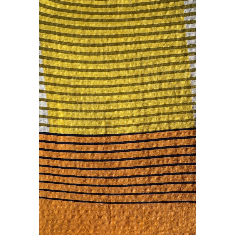 Robe d'été dos nu-jaune/Mapoésie
