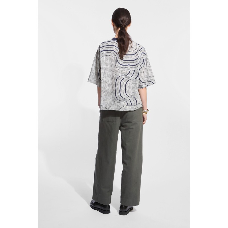 Pantalon Victor Celeste Sous Bois