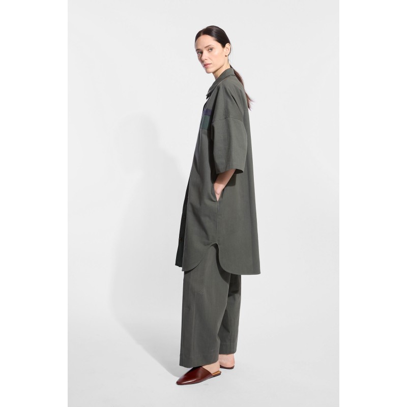 Celeste Dark Green Janet Dress