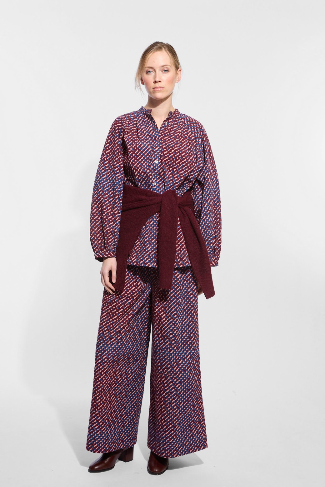 Chemise Lola Galilee Bordeaux