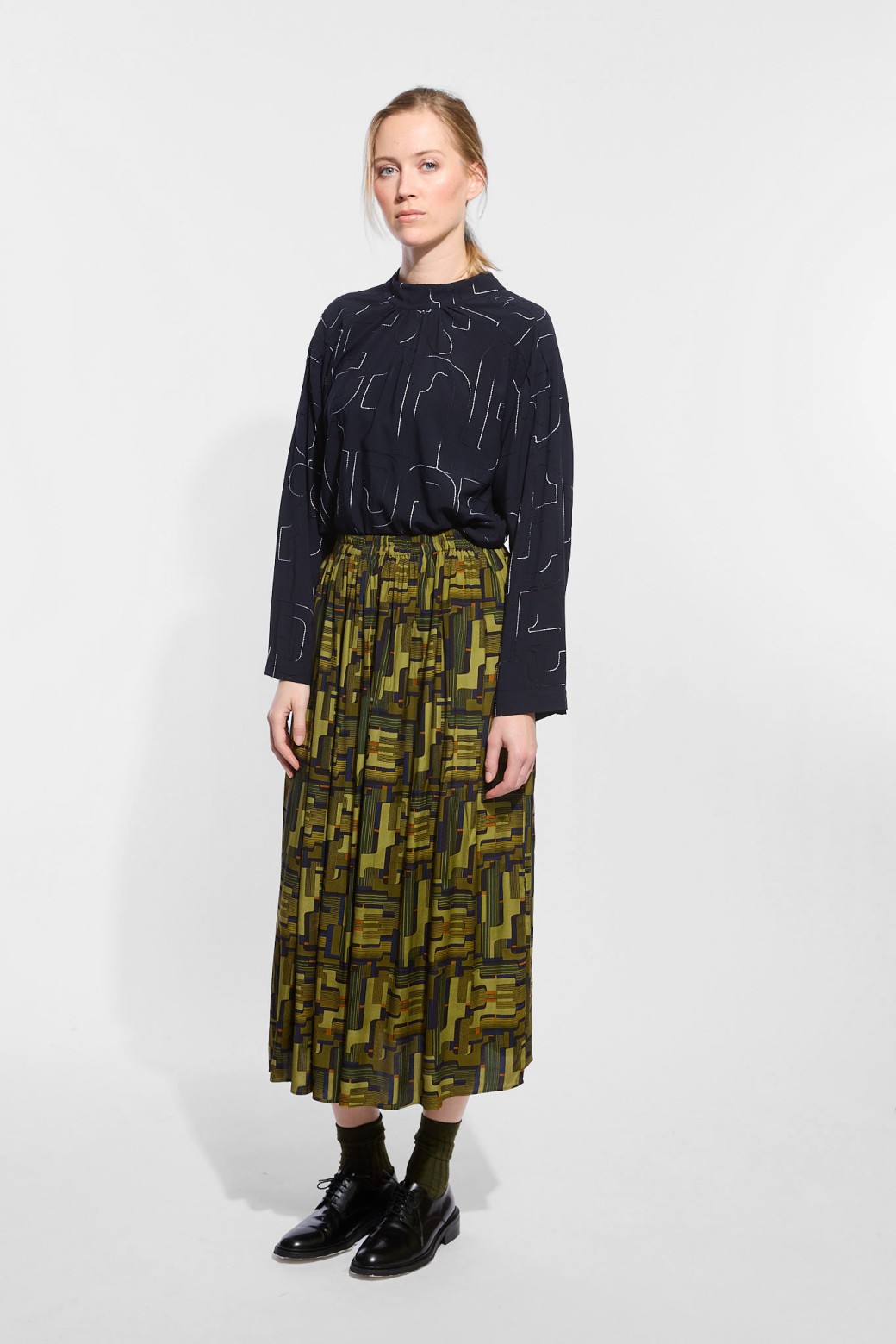 Green Oscar Romeo Skirt