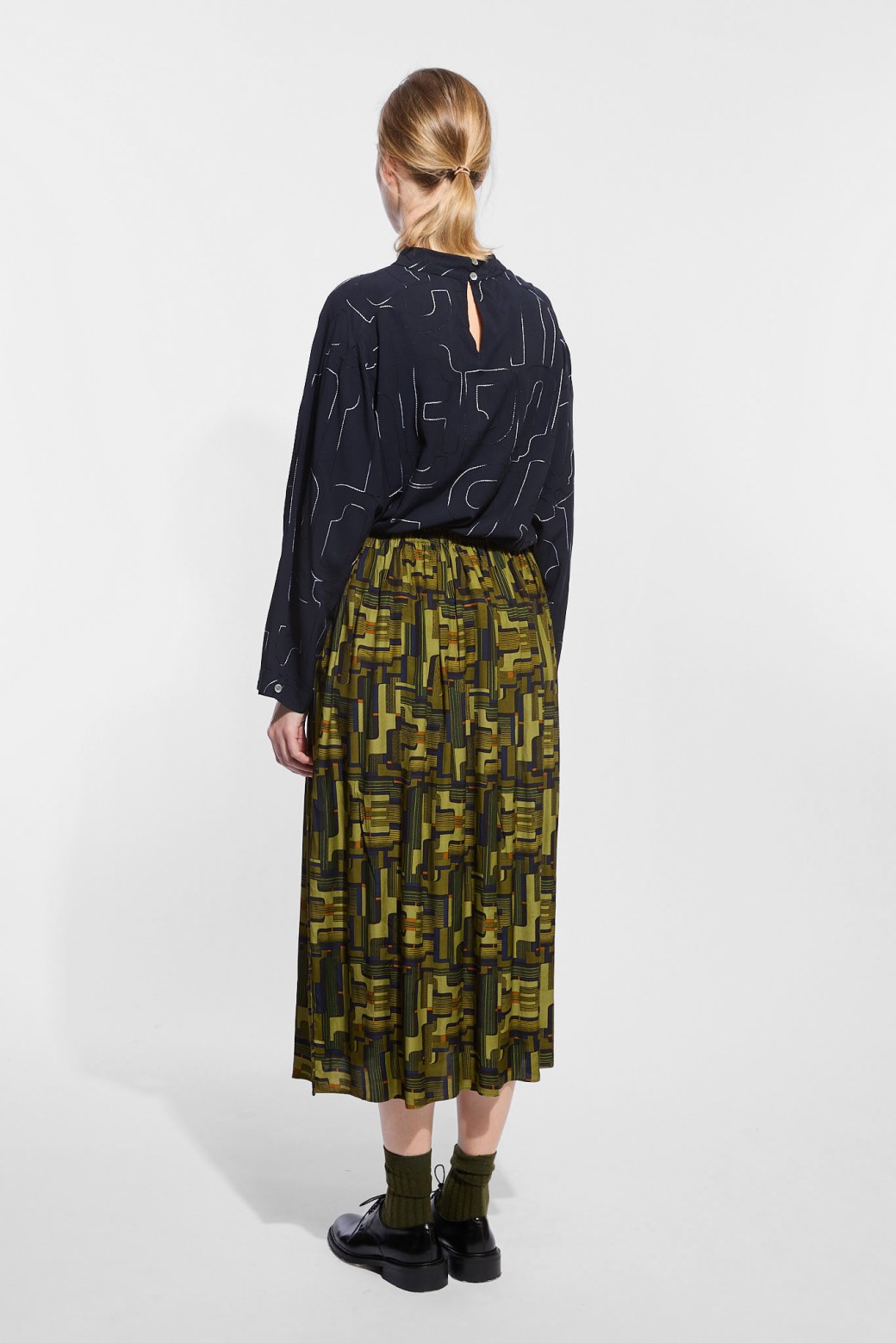 Green Oscar Romeo Skirt