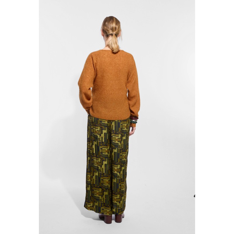 Pantalon Paule Oscar Vert