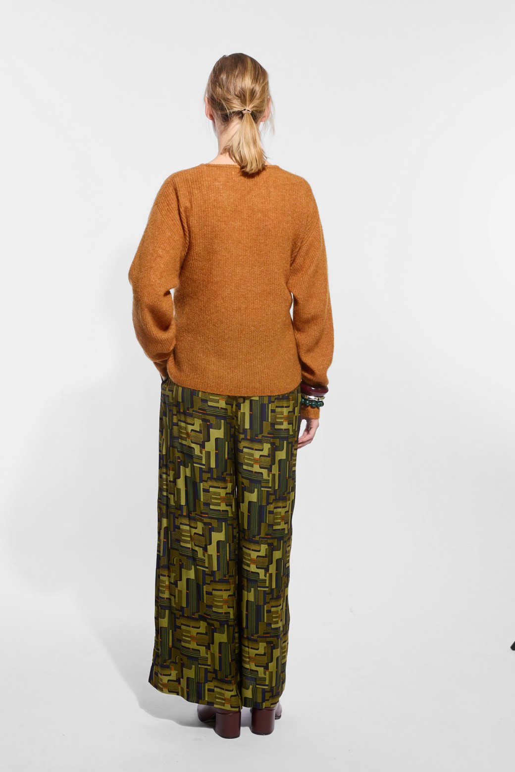 Pantalon Paule Oscar Vert