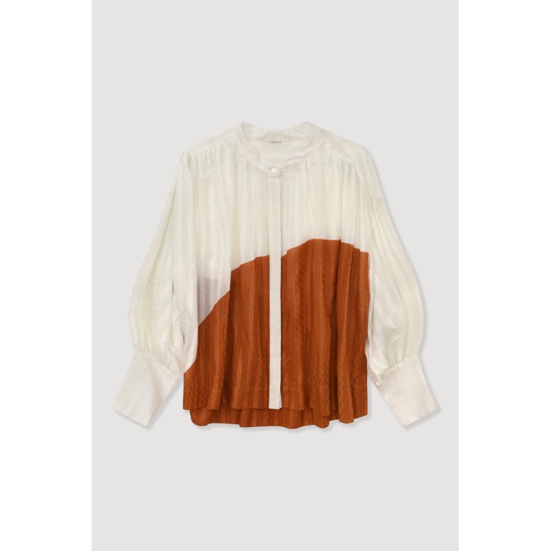 Chemise Castille Moon Ecru Terracotta