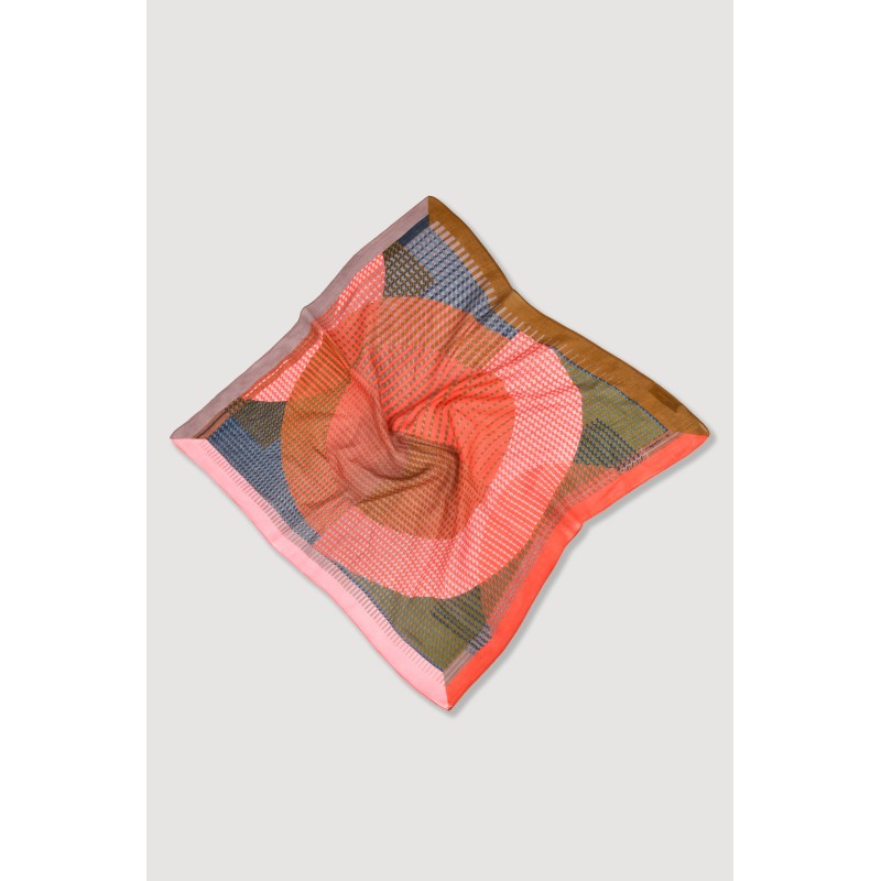 Op Coral Khaki Square