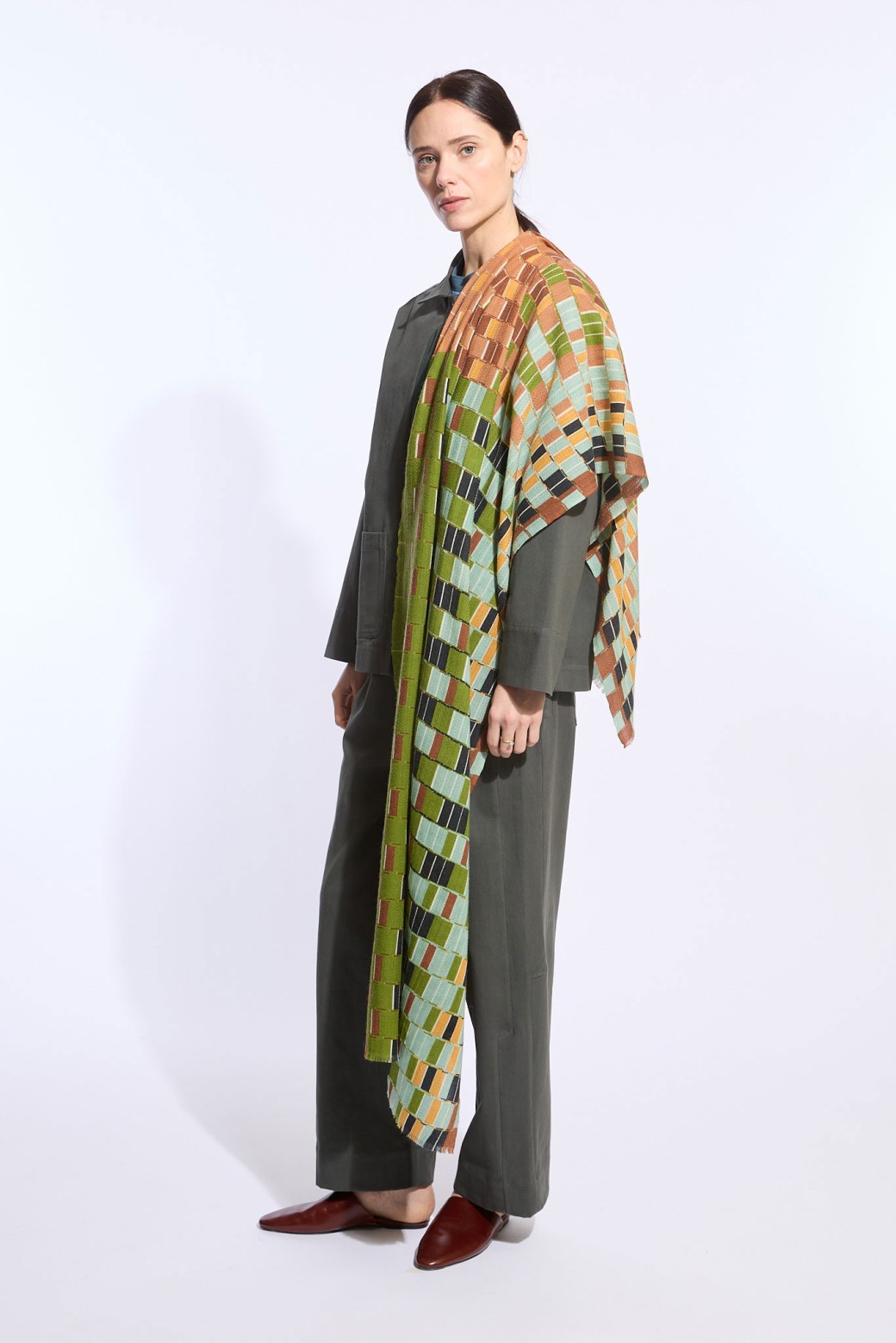 Dedale Sage Scarf