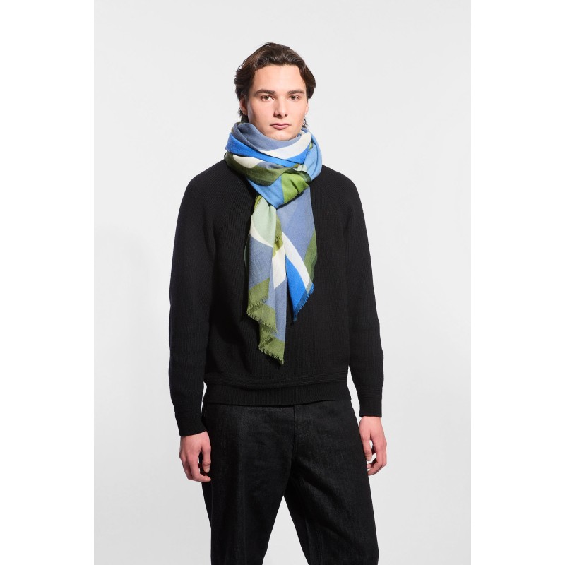 Foulard Ruban Gris
