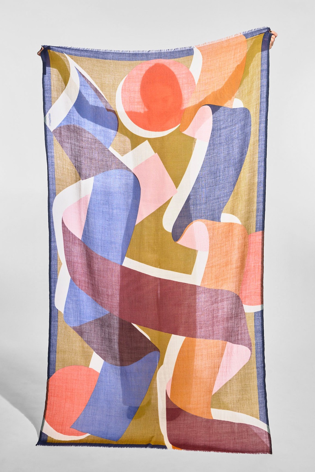 Ruban Khaki Scarf