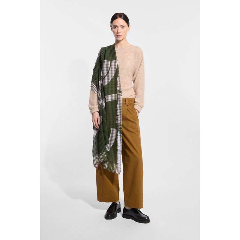 Foulard  Wave Gris