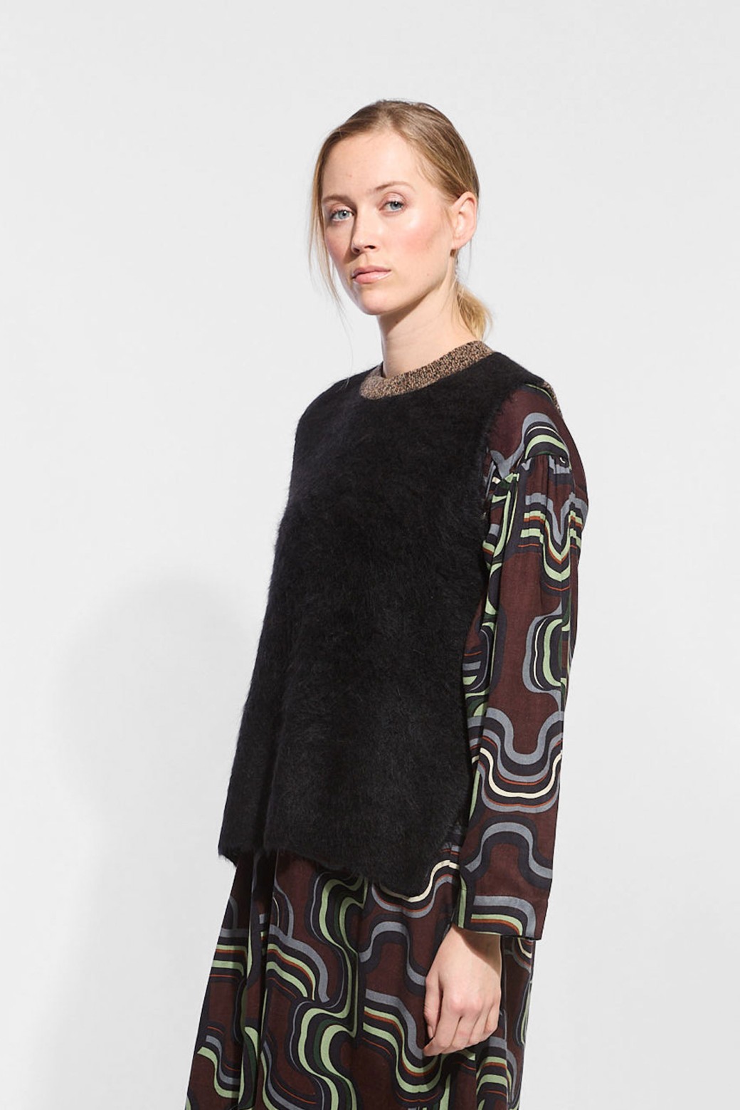 Pull Nerée Fjord Bleu