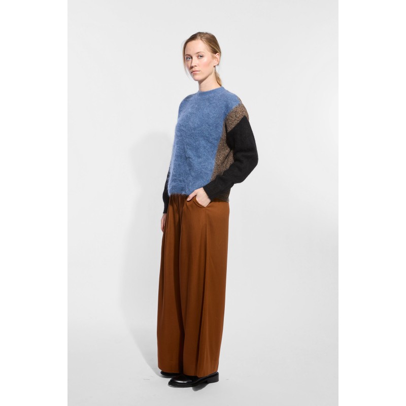 Pull Olga Fjord Bleu