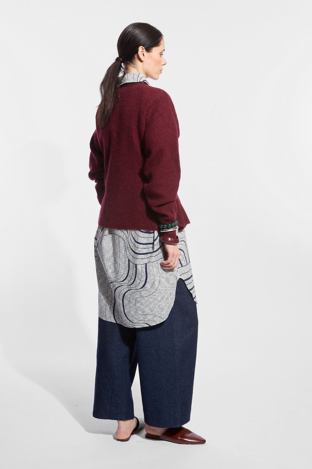 Pull Paola Joana Bordeaux