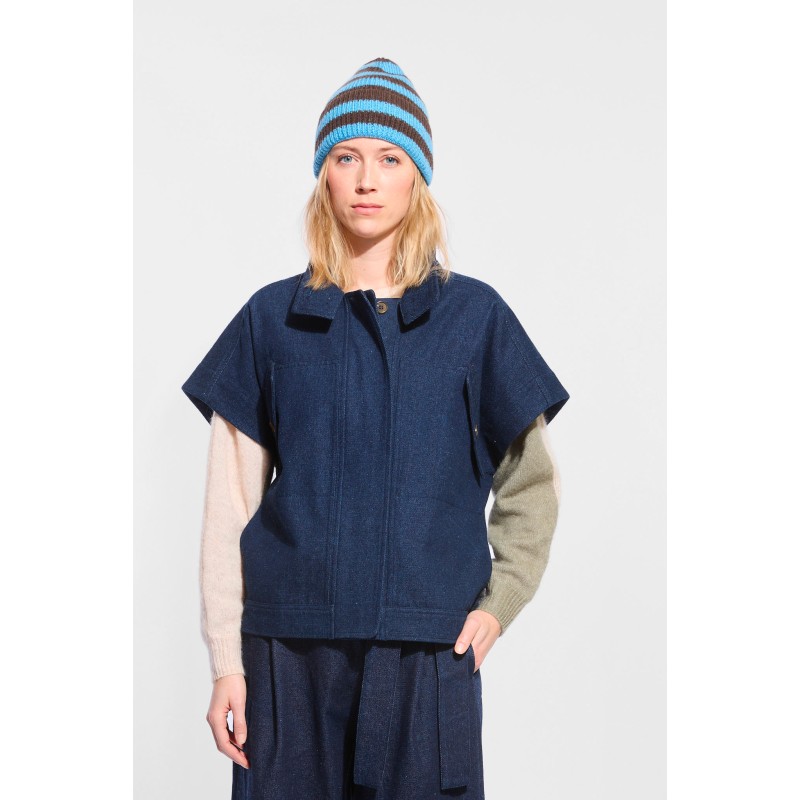 Bonnet Oda Vert Bleu
