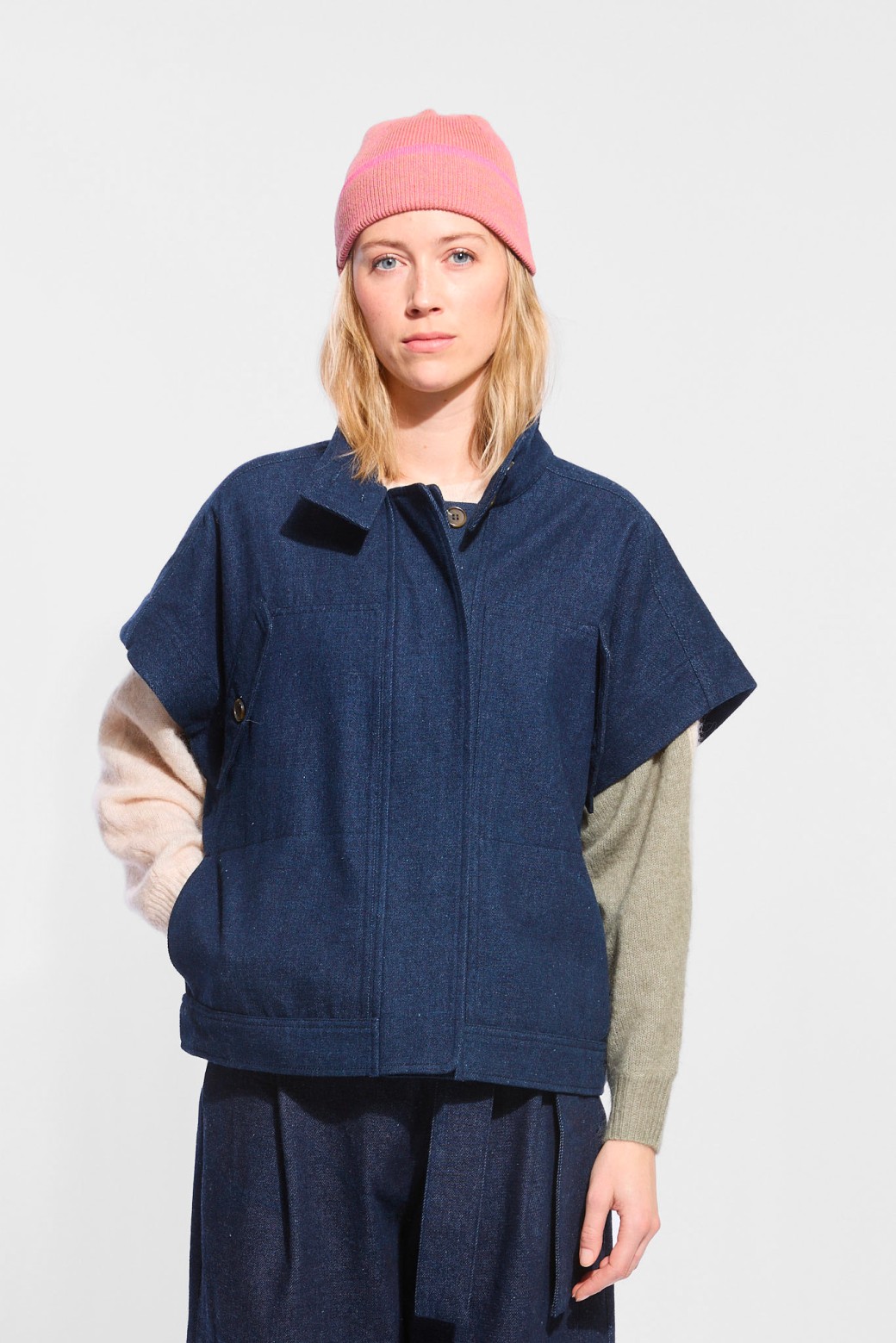 Bonnet Agnes Rose