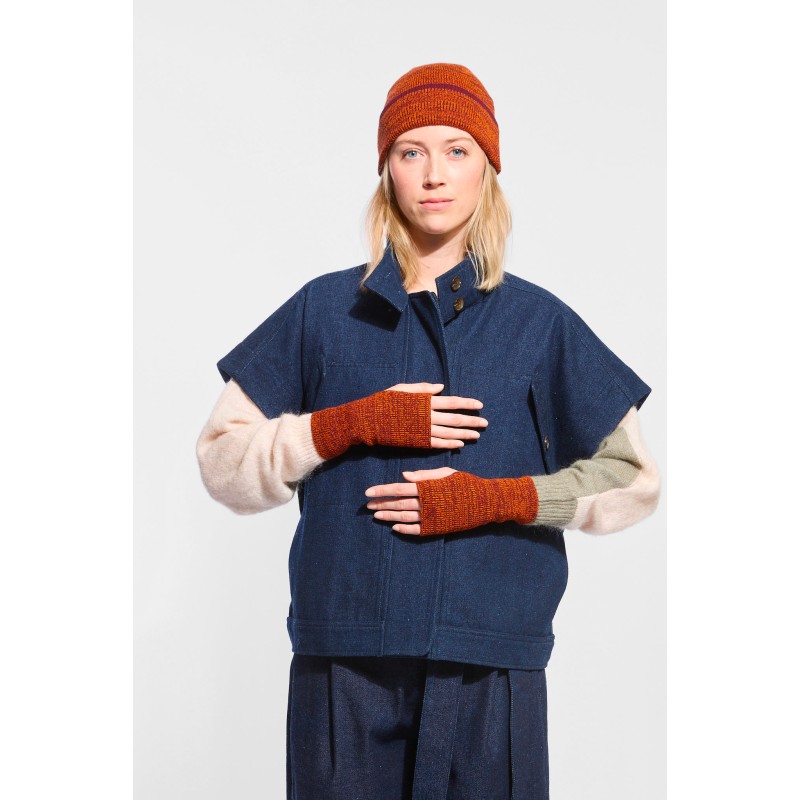 Mitaines Agnes Fauve