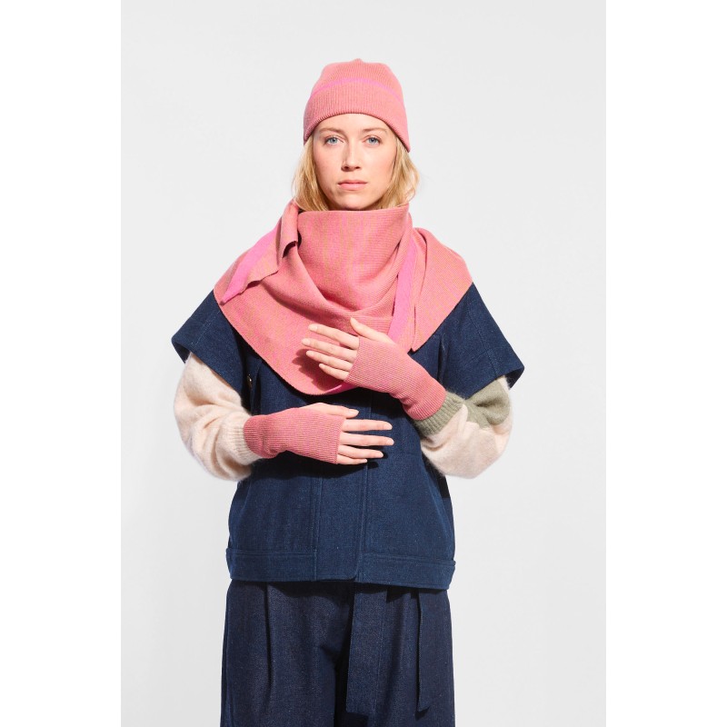 Agnes Pink Mittens