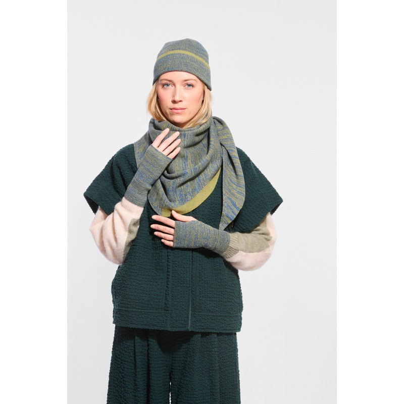 Agnes Green Mittens