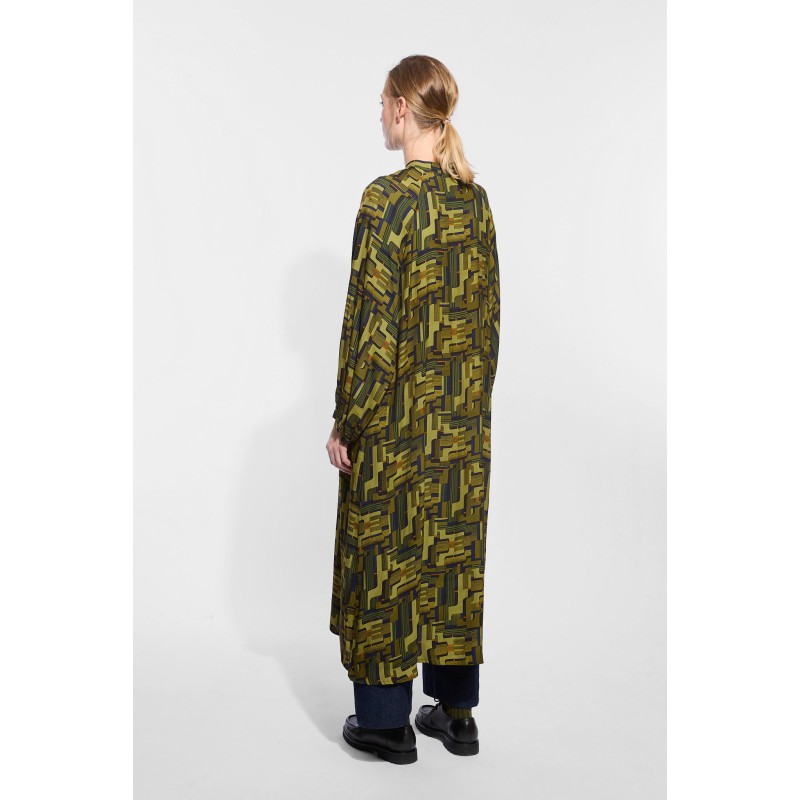 Green Oscar Eulalie Dress