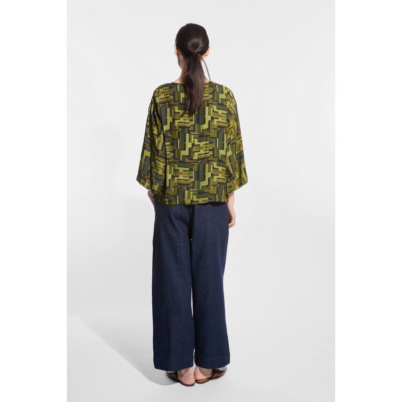 Liv Oscar Green Top