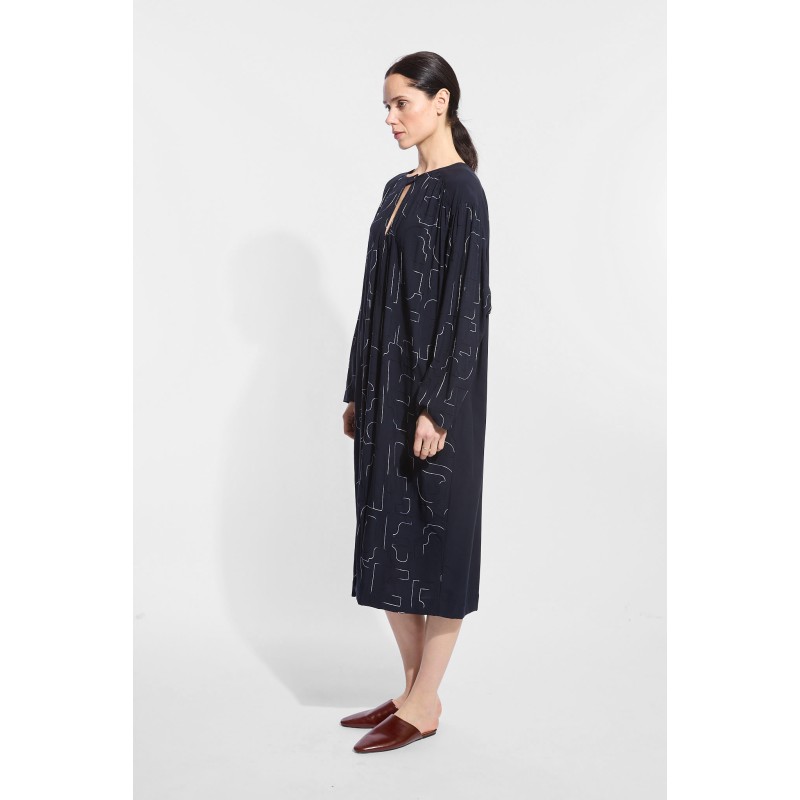 Navy Reese Lyrique Dress