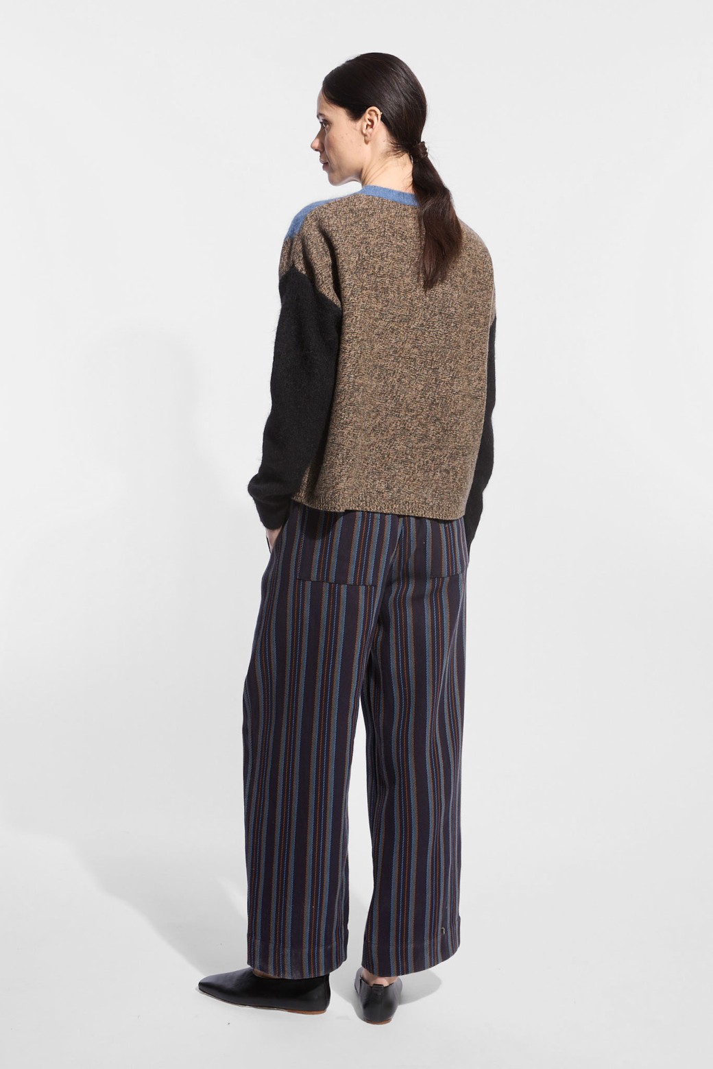 Epicea Navy Brown Victor Pants
