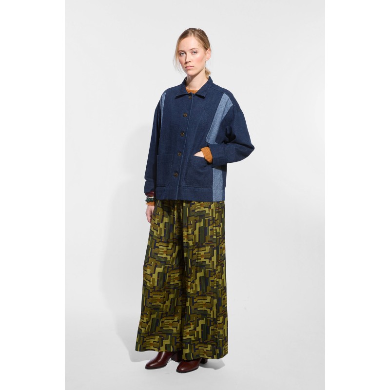 Navy Mina Stella Jacket