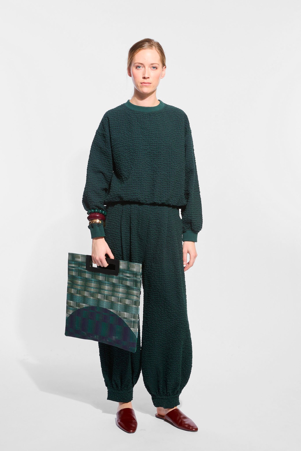 Green Cadence Arty Bag