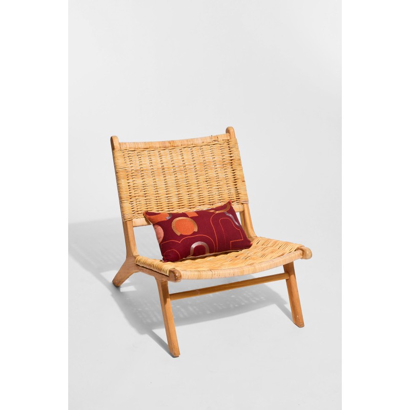 Idole Burgundy Cushion Case 30/50cm