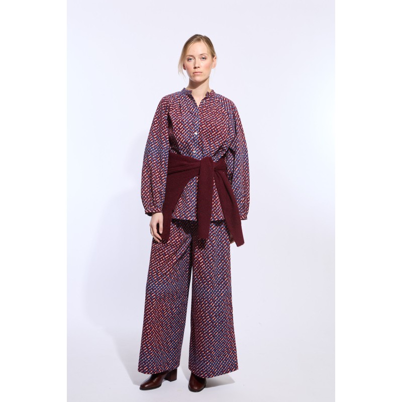 Burgundy Galilee Penelope Pants