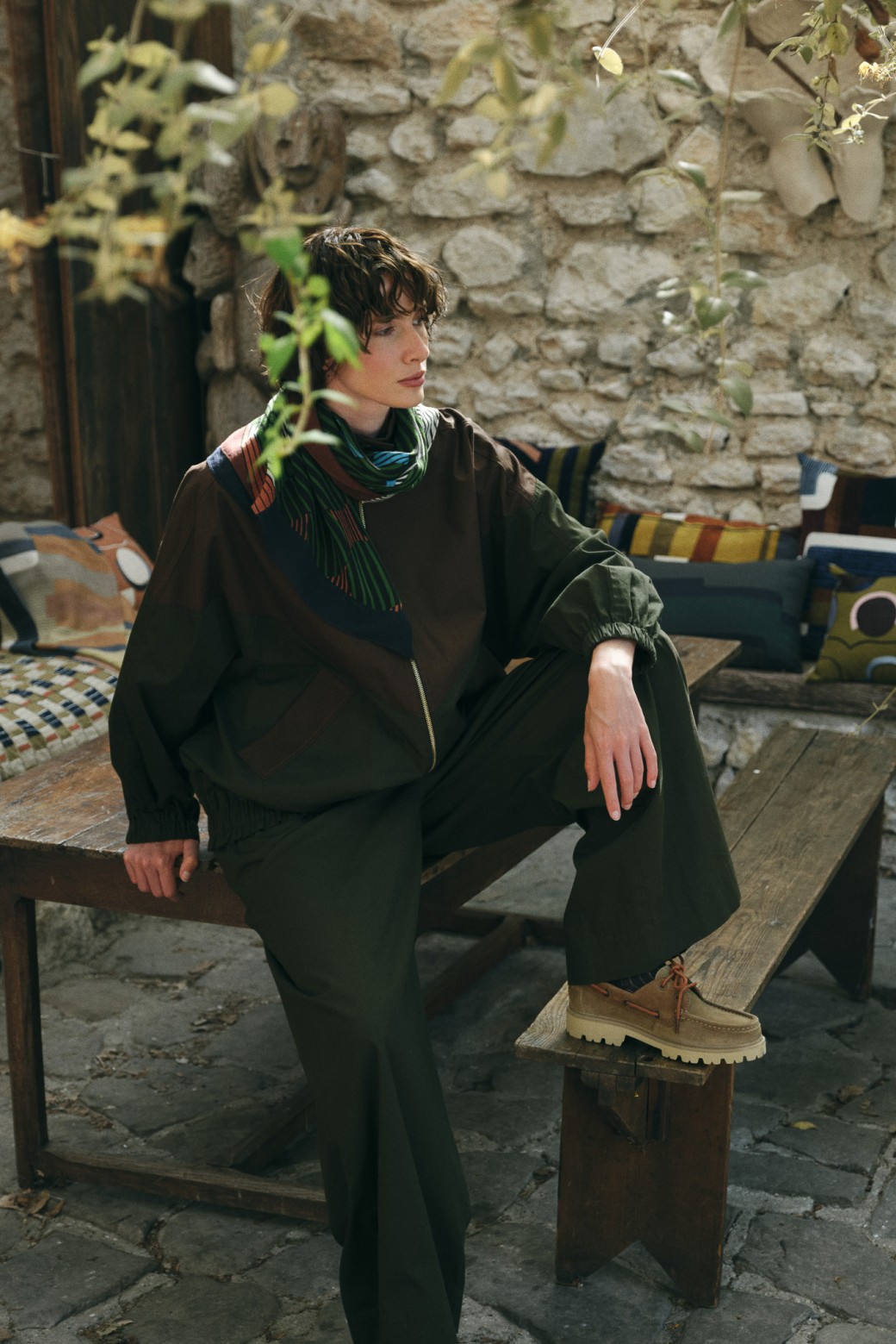Pantalon Paule Muse Sous Bois