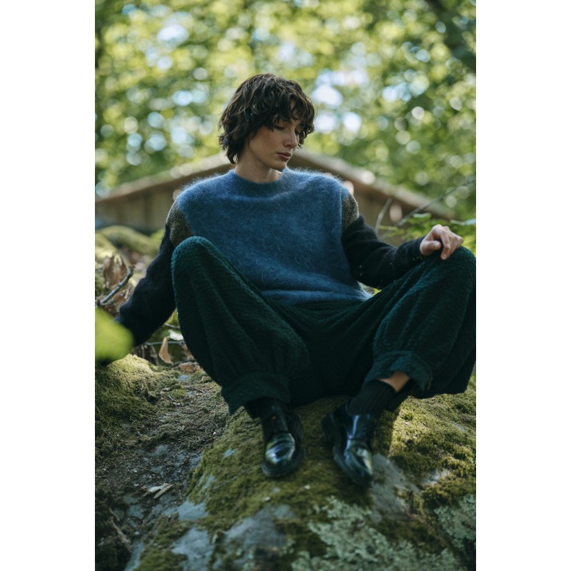 Pull Olga Fjord Bleu